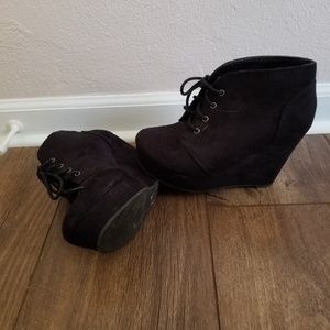 Black Dress Booties